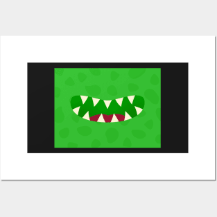 Monster Smile Posters and Art